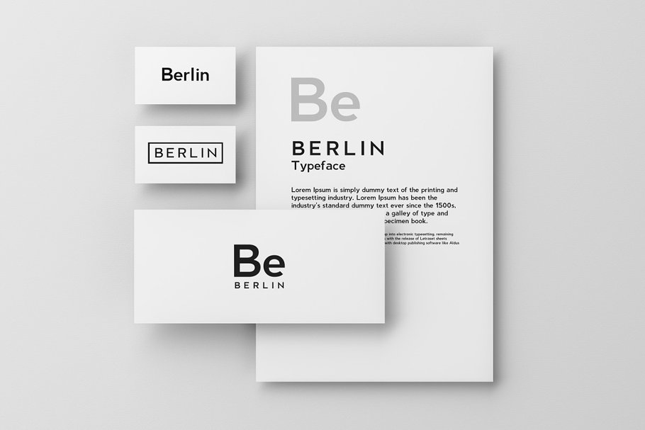 Example font Berlin #5